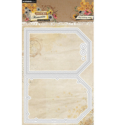 HE Cutting Dies Tag Folding Card Sweet Bee Memories No. 958