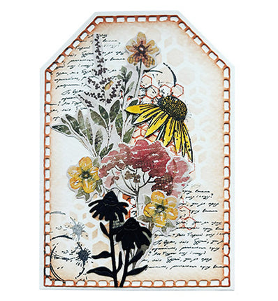 HE Design Paper Pad Background Sweet Bee Memories No. 286