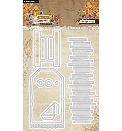 HE Cutting Dies Grunge Bits Sweet Bee Memories No. 959