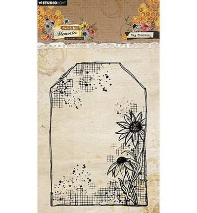 HE Clear Stamp Tag Florals Sweet Bee Memories No. 791