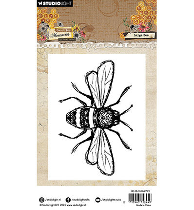 HE Clear Stamp Large Bee Sweet Bee Memories no.795