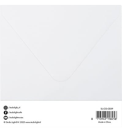 Cards & Envelopes White Consumables No. 09