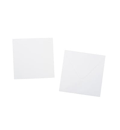 Cards & Envelopes White Consumables No. 09