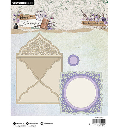 SL Cutting Die Lace Envelope Diary of Dreams no.977