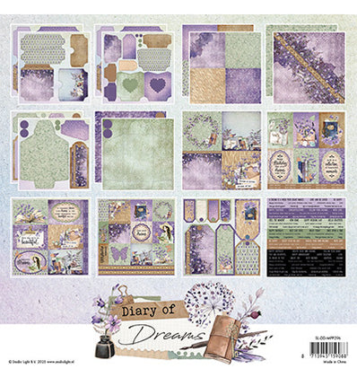 SL Mixed Paper Pad Envelopes Diary of Dreams no.296