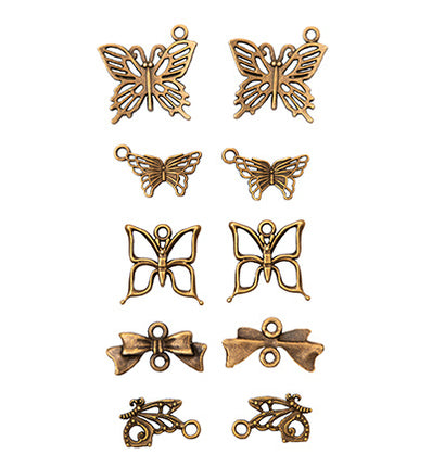 Metal Charms Butterfly Consumables no.02