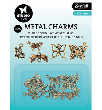 Metal Charms Butterfly Consumables no.02