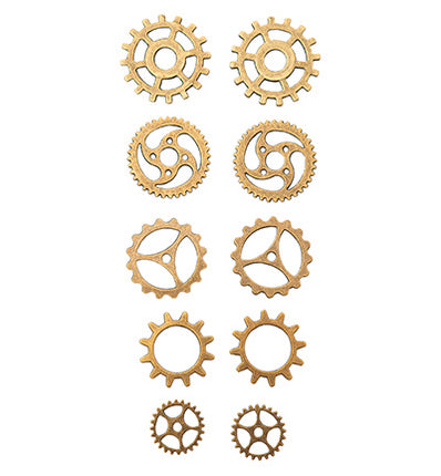 Metal Charms Gears Consumables no.03
