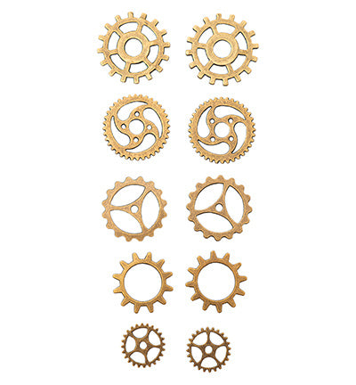 Metal Charms Gears Consumables no.03