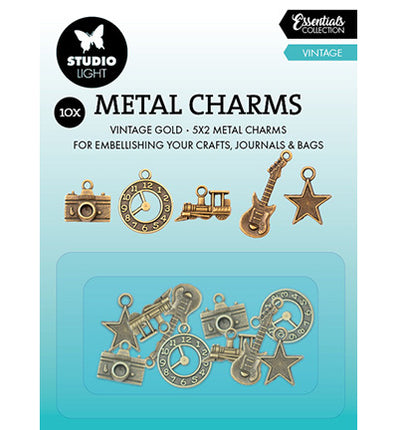 Metal Charms Vintage Consumables no.04