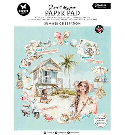 SL Die-cut Paper Pad Summer Celebration Essentials no. 311