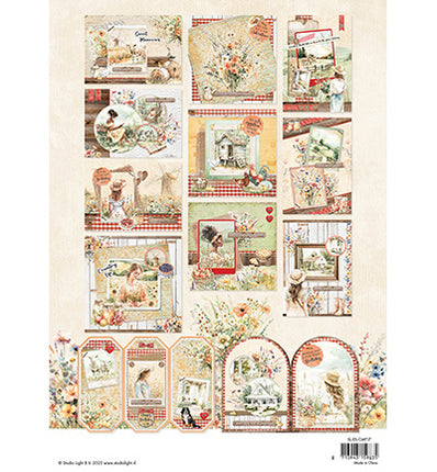 SL Card Making Pad Country Roads Essentials no. 17