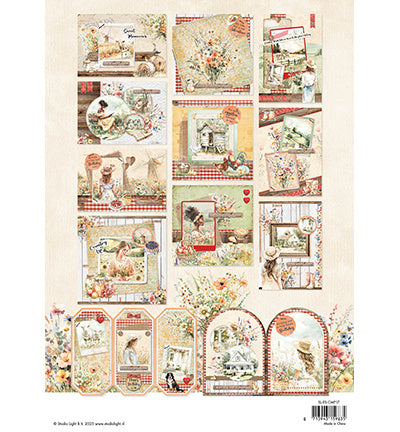 SL Card Making Pad Country Roads Essentials no. 17