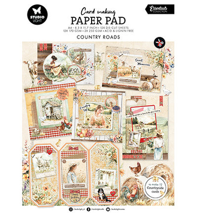 SL Card Making Pad Country Roads Essentials no. 17
