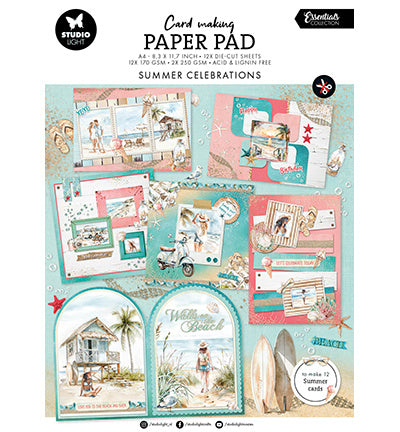 SL Card Making Pad Summer Celebration Essentials no. 18