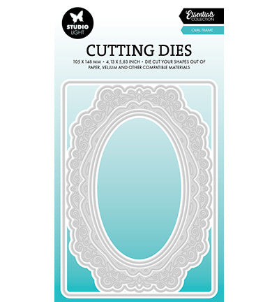 SL Cutting Die Oval Frame Essentials no. 1002