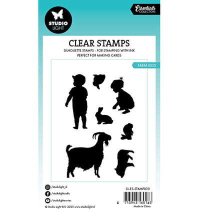 SL Clear Stamp Farm Kids Essentials no. 830