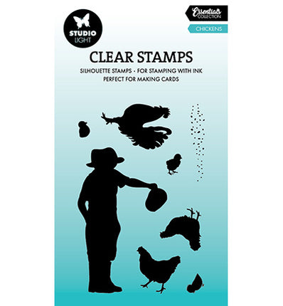 SL Clear Stamp Chickens Essentials nr.831