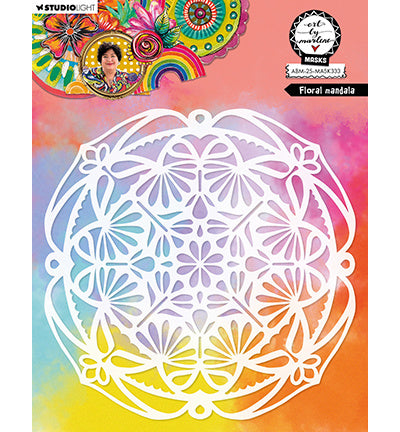 ABM Mask Floral mandala Art by Marlene nr.333