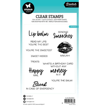 SL Clear Stamp Lip balm Essentials nr.820