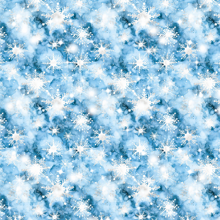 VELLUM ELEGANCE OF BLUE FUSSY CUT 6"X6" 6/PKG
