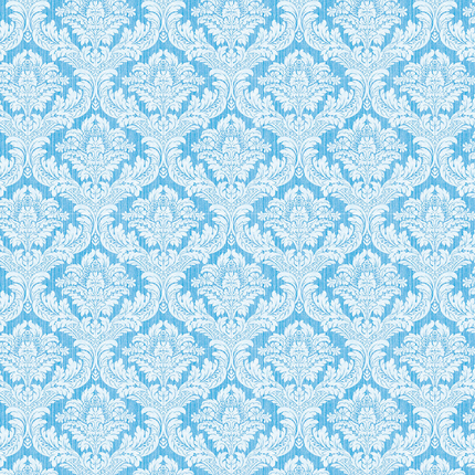 VELLUM ELEGANCE OF BLUE FUSSY CUT 6"X6" 6/PKG