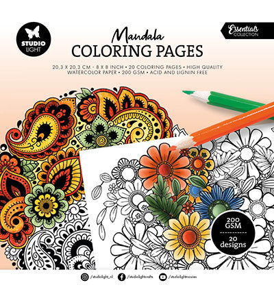 Coloring Pages Mandala Essentials No. 283