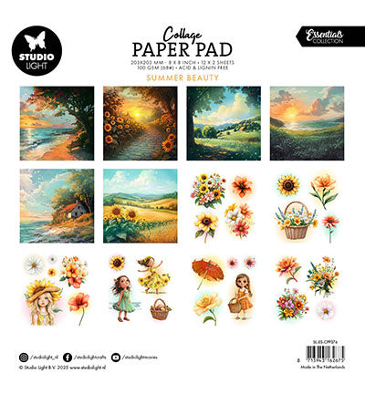 SL Collage Paper Pad Summer Beauty Essentials no.376