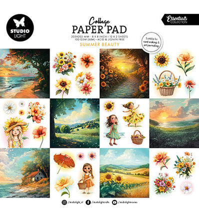 SL Collage Paper Pad Summer Beauty Essentials no.376