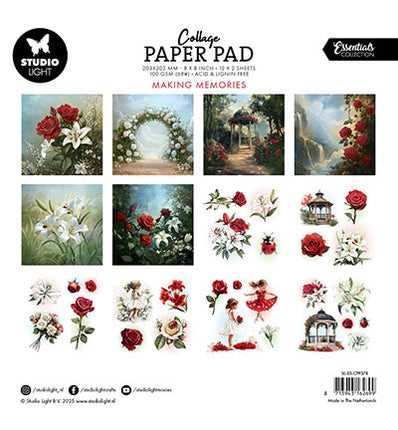 SL Collage Paper Pad Making Memories Essentials no.378