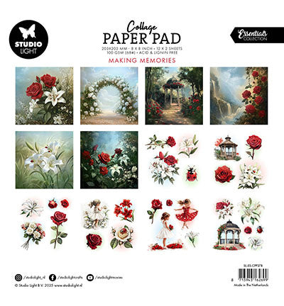 SL Collage Paper Pad Making Memories Essentials no.378