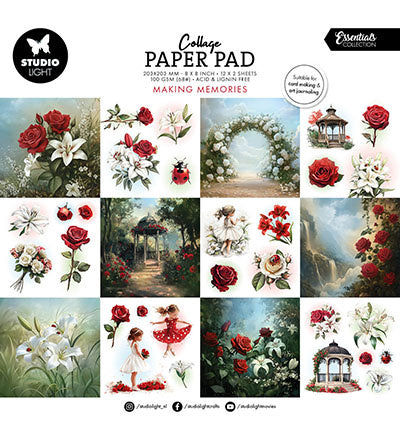 SL Collage Paper Pad Making Memories Essentials no.378