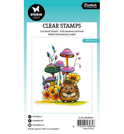 SL Clear Stamp Hedgehog Essentials no.846
