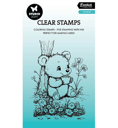 SL Clear Stamp Tea Bear Essentials no.848