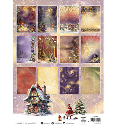 Designer Paper Pad Fairy Christmas Essentials No. 337