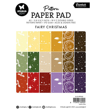 Pattern Paper Pad Fairy Christmas Essentials No. 342