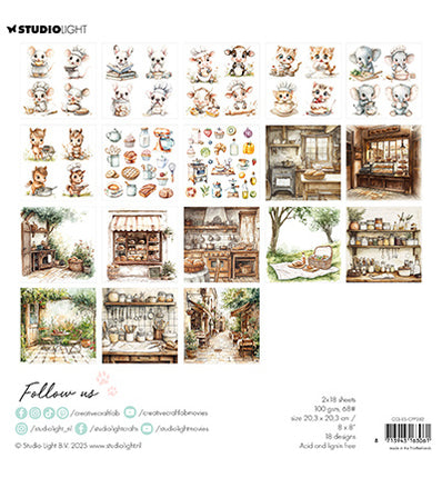 CCL Collage Paper Pad Sweet as Pie Essentials no.382