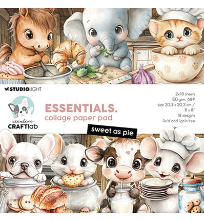 CCL Collage Paper Pad Sweet as Pie Essentials no.382