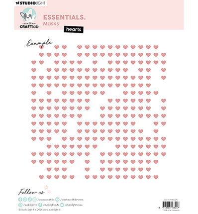 CCL Masks Hearts Essentials no.370
