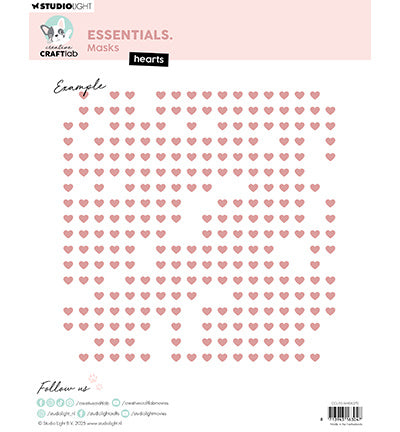 CCL Masks Hearts Essentials no.370