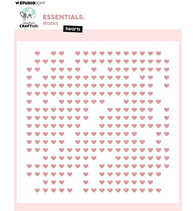 CCL Masks Hearts Essentials no.370