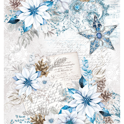 RICE PAPER A4 AWESOME CHRISTMAS