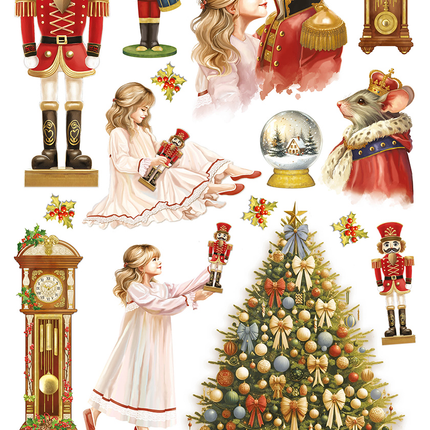 RICE PAPER A4 NUTCRACKER CHARACTER