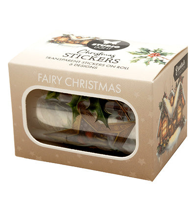 SL Clear Stickers Fairy Christmas 6 Designs Essentials 5 Meter no. 50