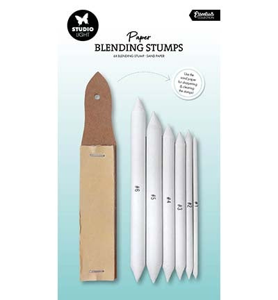 Paper blending stumps & sandpaper Essentials no. 02
