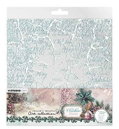 JMA Collage Paper Pad Backgrounds & Elements Christmas Blush no. 391