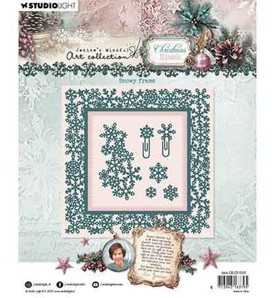 JMA Cutting Die Snowy Frame Christmas Blush no. 1059