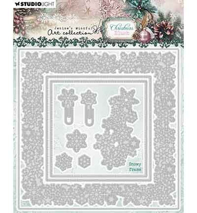 JMA Cutting Die Snowy Frame Christmas Blush no. 1059