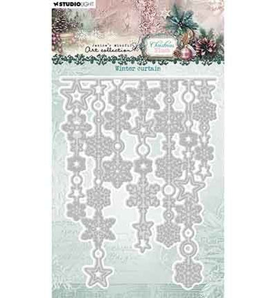 JMA Cutting Die Winter Curtain Christmas Blush no. 1062