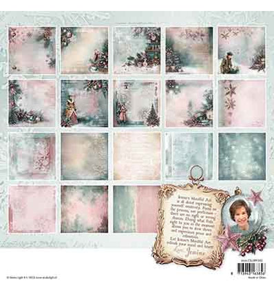 JMA Designer Paper Pad Backgrounds Christmas Blush no. 393